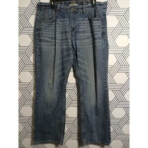 Mens Reclaim Relaxed Straight Jeans Size 36S